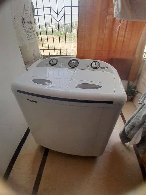 Waves washing machine 10 KG with spinner 10