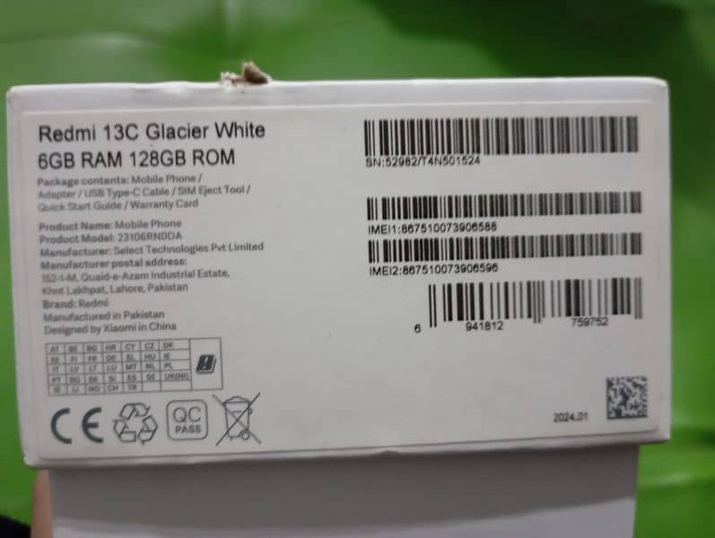 redmi 13 c in warranty 0