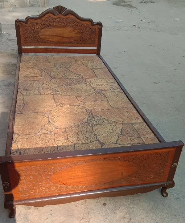 4 Single Beds Solid wood Different style 7