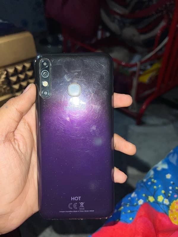 infinix hot 8 with box 0