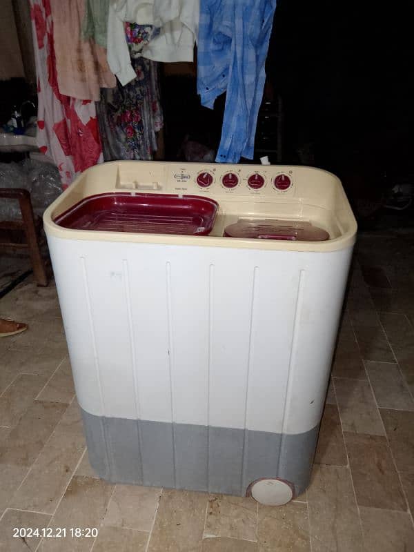 super asia twin tub washer+ dryer for sale 0