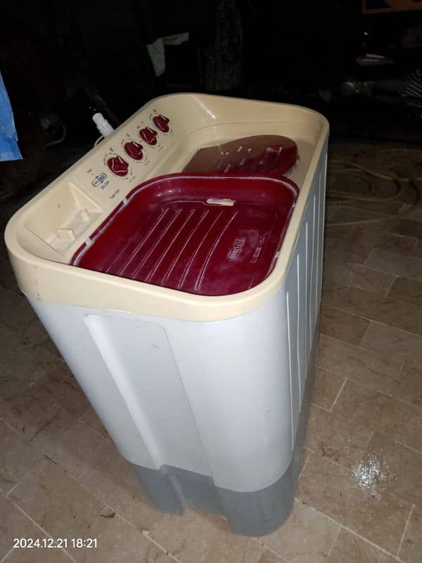 super asia twin tub washer+ dryer for sale 4