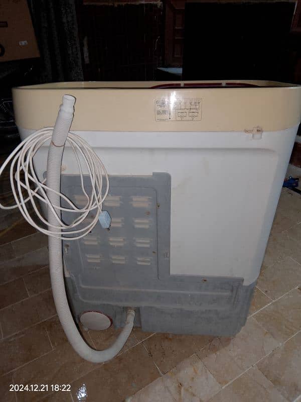 super asia twin tub washer+ dryer for sale 5