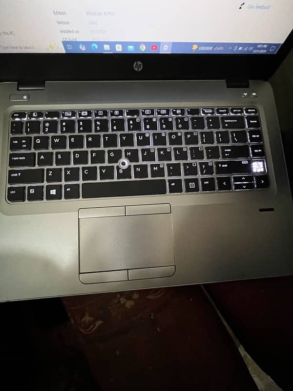 hp leptop 16gb ram 250gb rom i5(7th generation) 5