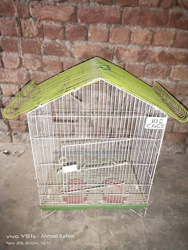 Cage for Birds Almost New 0