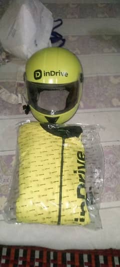 indrive helmet with jacket