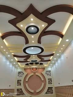 Pvc Ceiling & pop Ceiling & Gpysam Ceiling & bader & gola new design