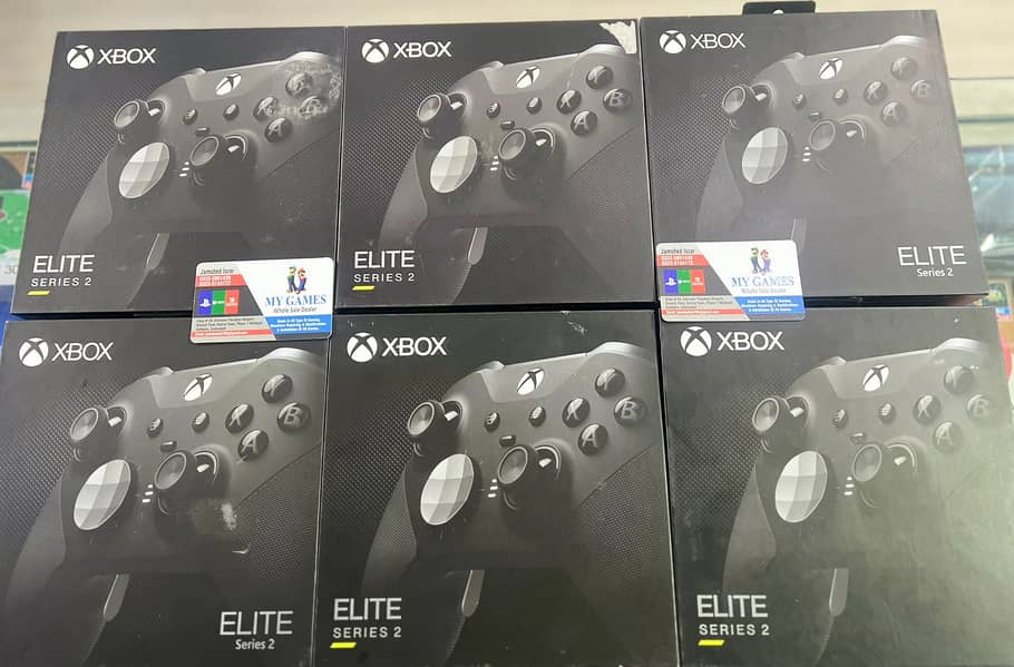 MICROSOFT ELITE SERIES 2 USED COMPLETE BOX AT MY GAMES 0