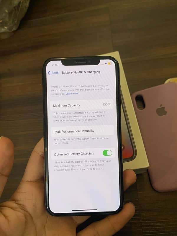 Iphone X 256gb Offical Pta approved No fault 4