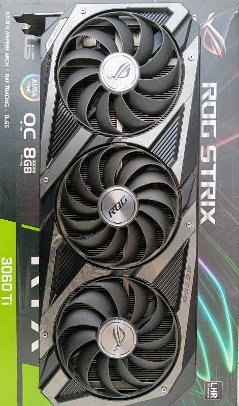 ASUS ROG STRIX 3060TI 8 GB 0