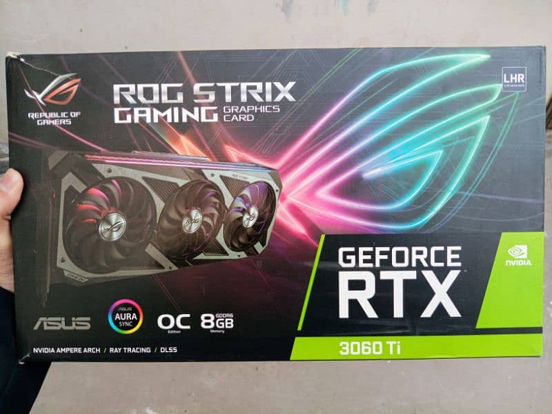 ASUS ROG STRIX 3060TI 8 GB 2