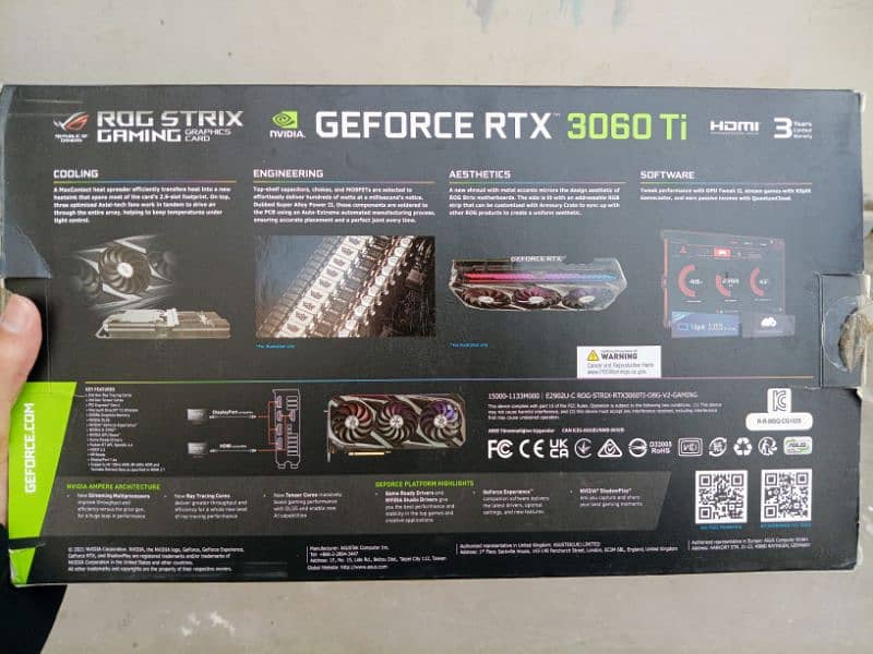 ASUS ROG STRIX 3060TI 8 GB 3