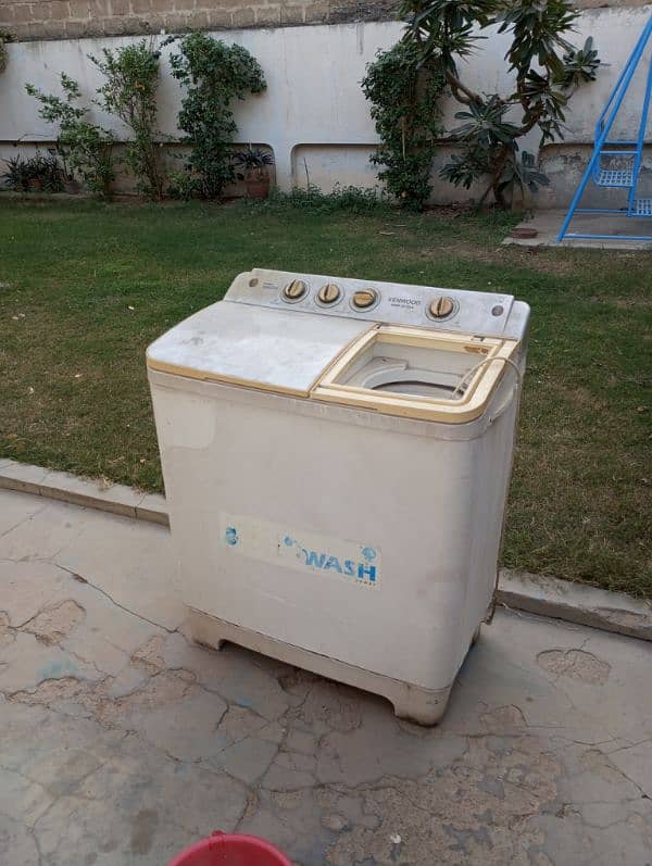 Kenwood 10kg load semi-automatic washing machine (dryer is broken) 0