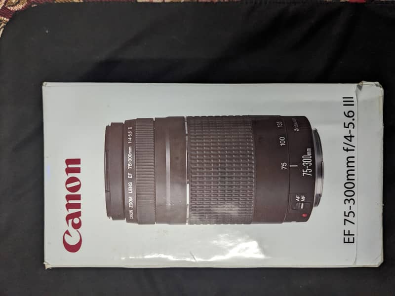 Canon EOS 60D with 18-55mm Kit Lens, and 75-300mm Zoom Lens 2