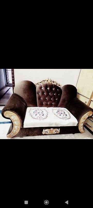 sofa set brand new condition 2