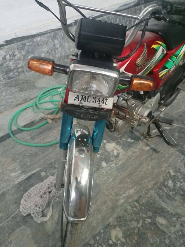 Honda CD 70 Urgent sell/ Smart Card available/ No work 1