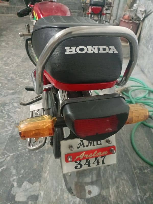 Honda CD 70 Urgent sell/ Smart Card available/ No work 4