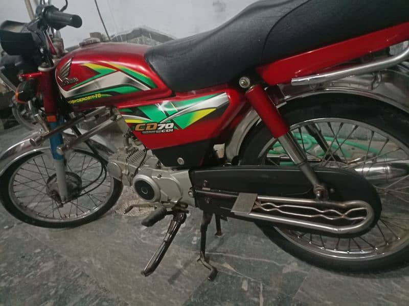 Honda CD 70 Urgent sell/ Smart Card available/ No work 5