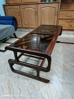 Center table with 2 side tables