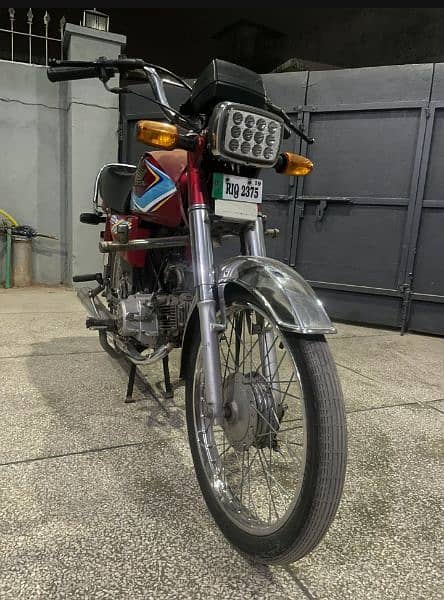 honda cd 70 2019 model lush bike for sale. 0