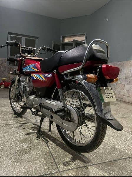 honda cd 70 2019 model lush bike for sale. 5