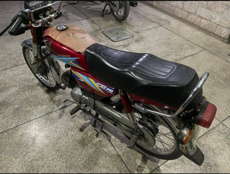 honda cd 70 2019 model lush bike for sale. 9