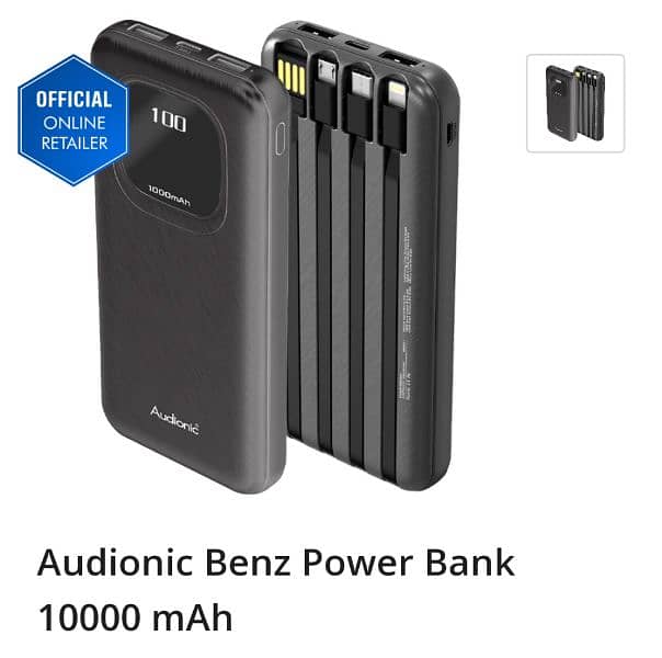 audionic power bank 10000mah h complete saman 0