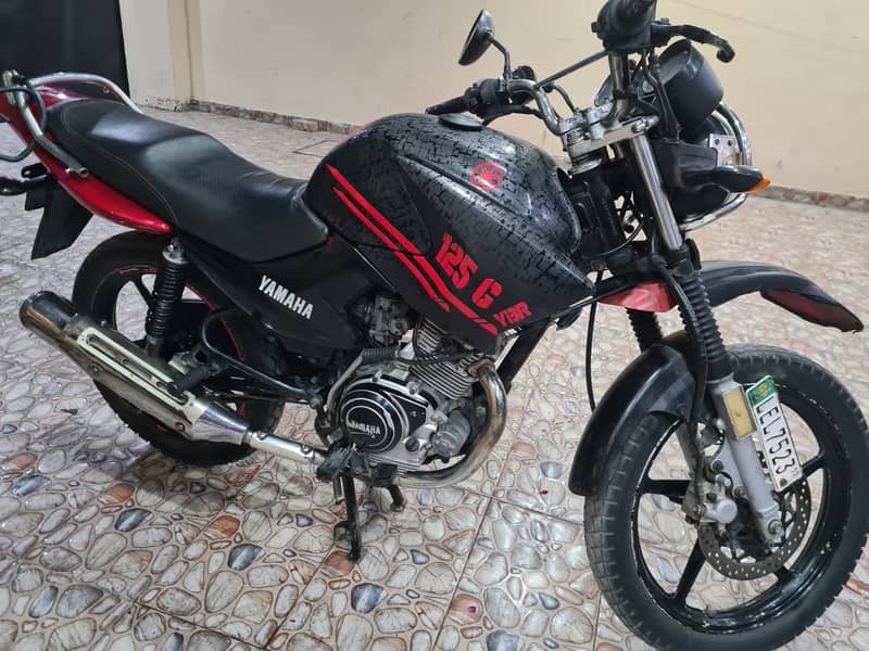 Yamaha  ybr g 125 model 2017 2