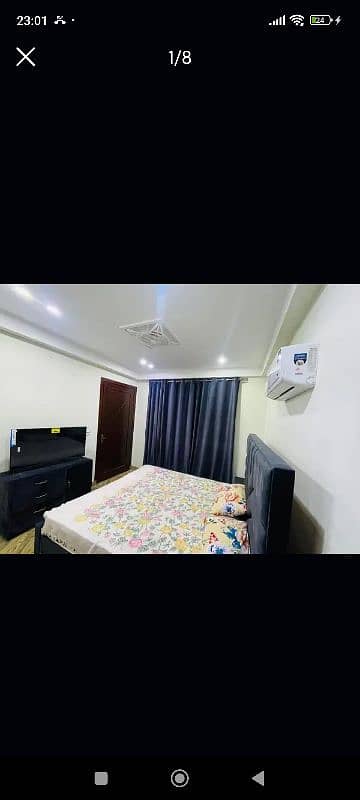 1 bedroom appartment for rent in daily basis in bahria bahria town 7