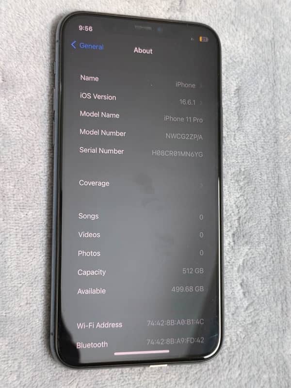 Iphone 11 Pro Approved 512Gb 4