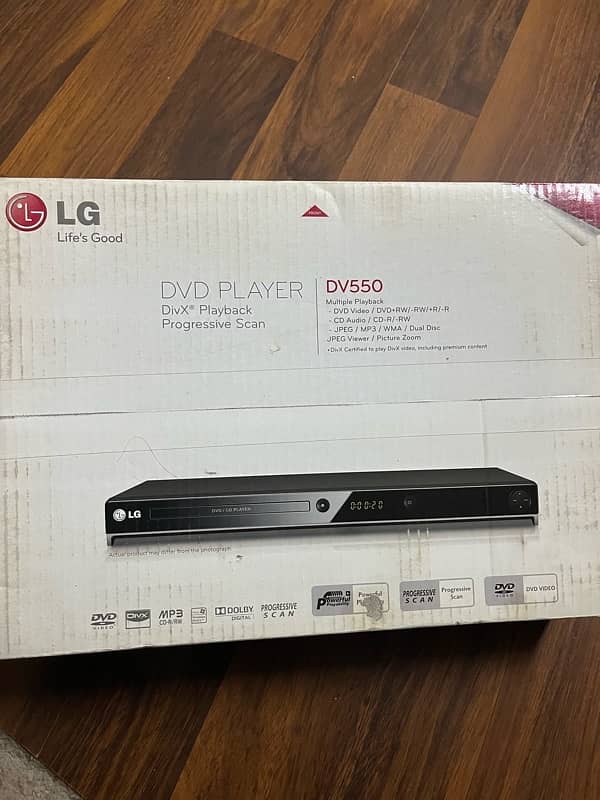 LG DVD PLAYER BOX PACKED NEW 0