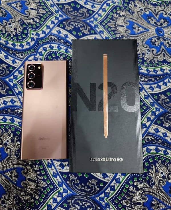 Samsung Note 20 ultra 12gb 256gb official aprovad dual sim full box 2