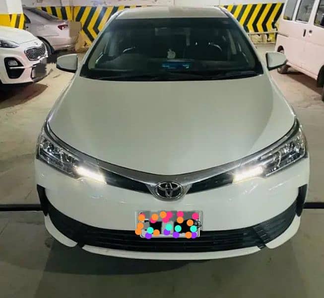 20 Lac only 15 instalment paid automatic Toyota Corolla XLI 2018 5