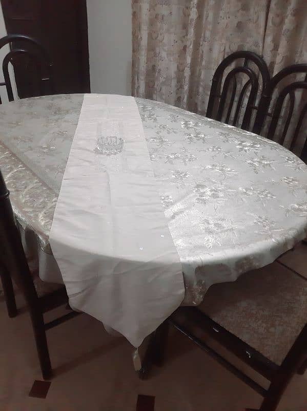 Dining table with 6 chairs 1