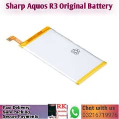 Original Sharp Aquos R3  Battery