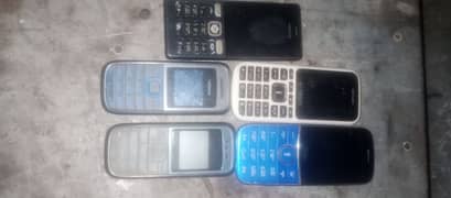 Nokia 150&1200&1208+1000& 2more mobile 500