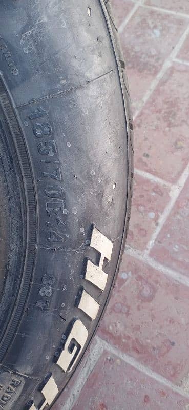 185/70/R14 used tyre but like a new 7