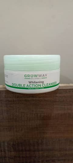 Whitening Double Action Cleanser For All Skin Types