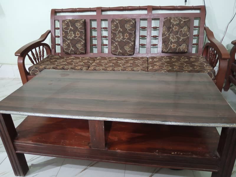 5 seater sofa set with table 0