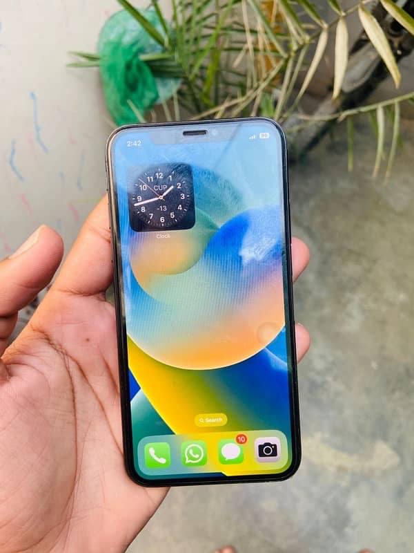 Apple iphone X 64 gb PTA approved 6