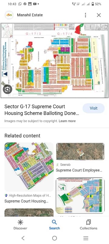 40x80 Plot File in Supreme Court Society G17 Islamabad 4