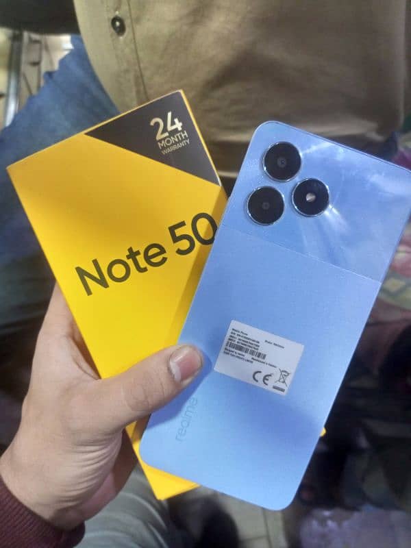 Realme Note 50 New condition 4GB 64GB seald pta aproved complete saman 0