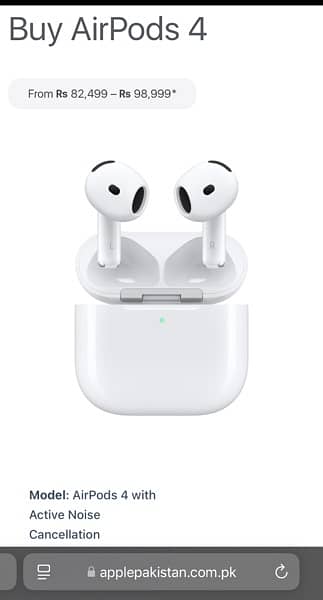 Apple AirPods 4 Active Nose Cancellation 3