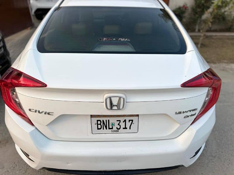 Honda Civic Oriel 2018 Red Meter 12