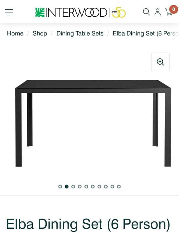 Interwood Elba Dining Table 6 Person 1