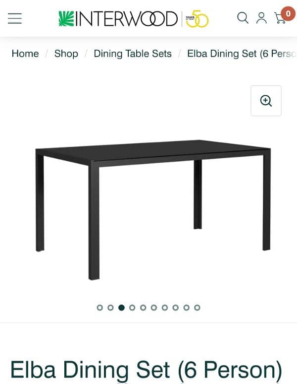 Interwood Elba Dining Table 6 Person 2