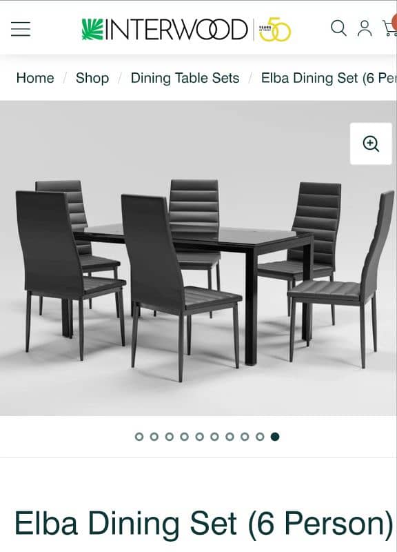 Interwood Elba Dining Table 6 Person 4