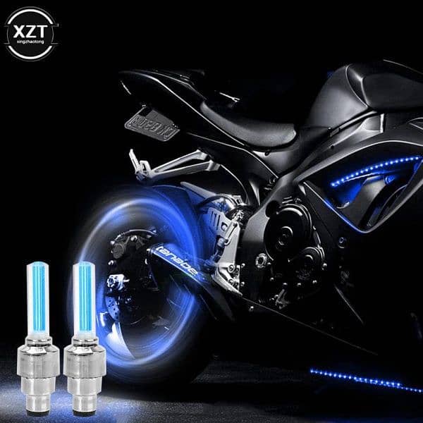 Car Wheel Led Light And Motorcycle Bike Light Wheel Light | Led Neon 7