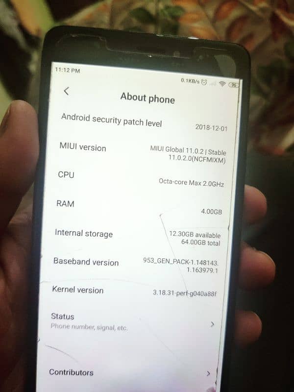 redmi note 4 4GB ram 64 GB memory only mobile 5