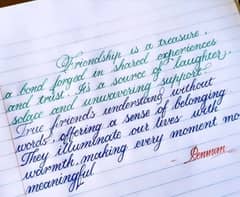 hand writing